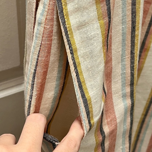 Francesca’s Women’s Striped Shirtdress - Picture 5 of 6